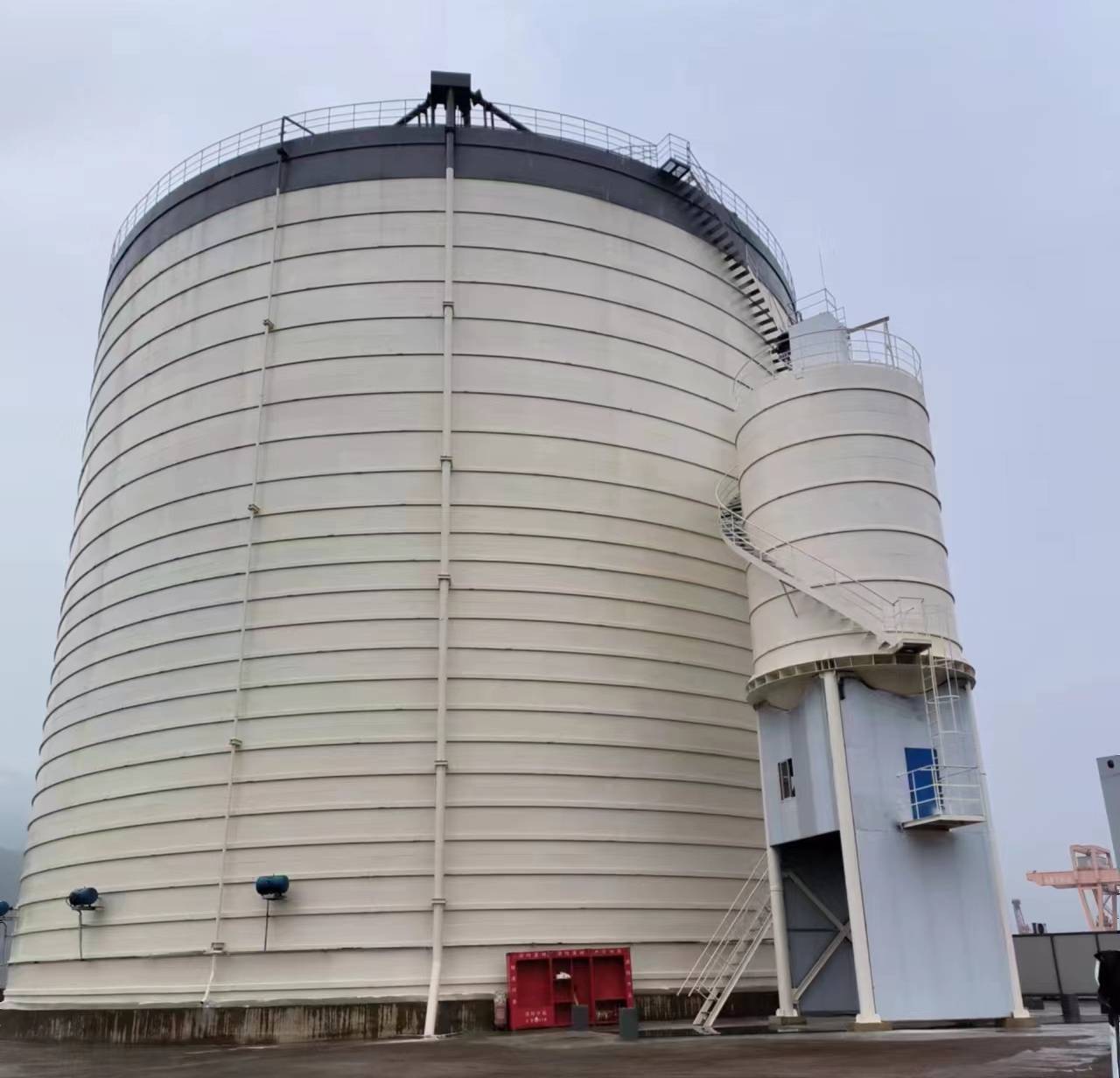 九台10万吨水泥钢板库