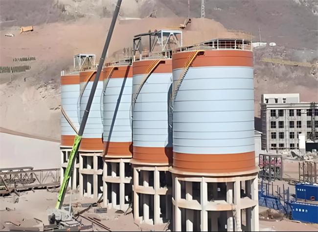 九台高架钢板仓