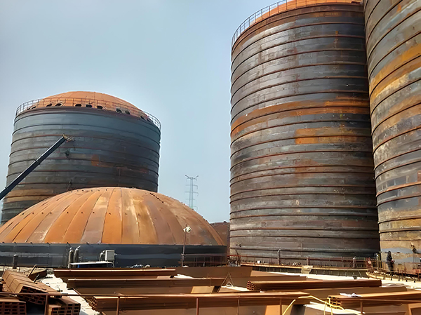 九台焦粉钢板仓